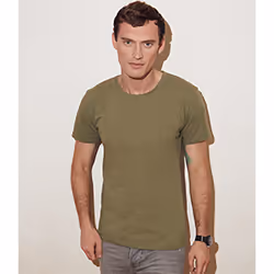 Fruit Of The Loom Mens Iconic T-Shirt (Pack Of 5) - 3XL, Classic Olive Green