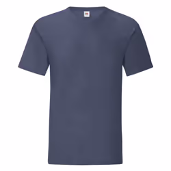 Fruit Of The Loom Mens Iconic T-Shirt (Pack Of 5) - 3XL, Heather Navy