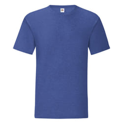 Fruit Of The Loom Mens Iconic T-Shirt (Pack Of 5) - S, Heather Royal