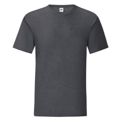 Fruit Of The Loom Mens Iconic T-Shirt (Pack Of 5) - XL, Dark Heather