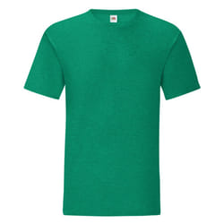 Fruit Of The Loom Mens Iconic T-Shirt (Pack Of 5) - XL, Heather Green
