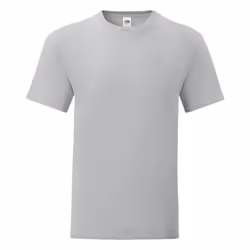 Fruit Of The Loom Mens Iconic T-Shirt (Pack Of 5) - 2XL, Zinc Grey