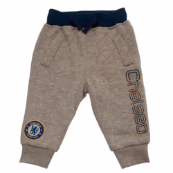 Chelsea FC Baby Jogging Bottoms - 3-4 Years, Grey/Navy