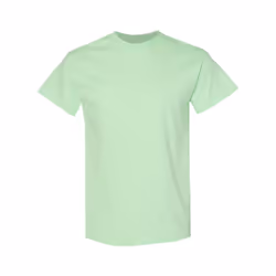 Gildan Mens Heavy Cotton Short Sleeve T-Shirt (Pack Of 5) - 2XL, Mint Green