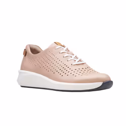 Clarks Womens/Ladies Un Rio Tie Leather Trainers