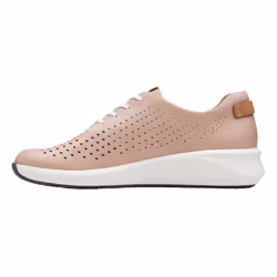Clarks Womens/Ladies Un Rio Tie Leather Trainers