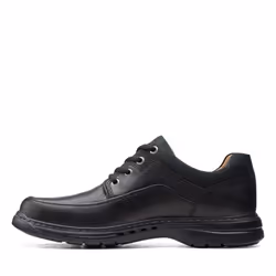 Clarks Mens Un Brawley Lace Leather Shoes