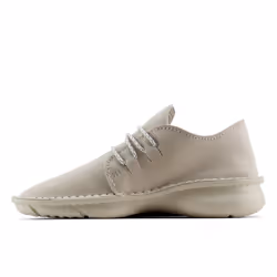 Clarks Womens/Ladies Origin Leather Casual Shoes - 8 UK, White