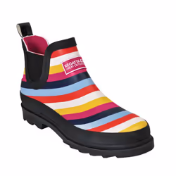 Regatta Great Outdoors Womens/Ladies Harper Low Cut Wellington Boots - UK 7, Multicoloured Stripe