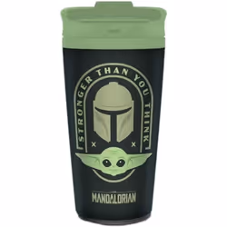 Star Wars: The Mandalorian Stronger Than You Think Metal Travel Mug