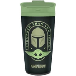 Star Wars: The Mandalorian Stronger Than You Think Metal Travel Mug