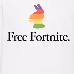Fortnite Girls Llama Rainbow Sweatshirt