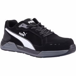 Puma Safety Mens Airtwist Low S3 Leather Safety Trainers - 10.5 UK, Black