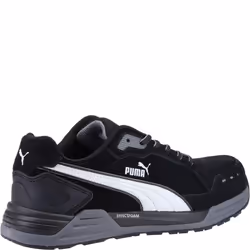 Puma Safety Mens Airtwist Low S3 Leather Safety Trainers - 10.5 UK, Black