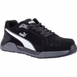 Puma Safety Mens Airtwist Low S3 Leather Safety Trainers - 9 UK, Black