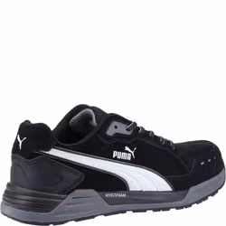 Puma Safety Mens Airtwist Low S3 Leather Safety Trainers - 9 UK, Black