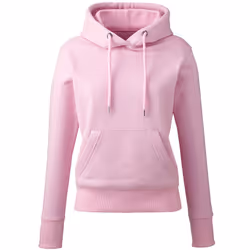 Anthem Womens/Ladies Organic Hoodie - XS, Pink