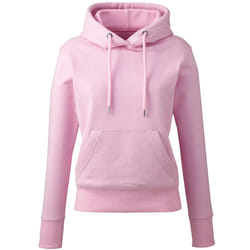 Anthem Womens/Ladies Organic Hoodie - XS, Pink