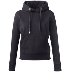 Anthem Womens/Ladies Organic Hoodie - XS, Black