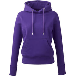 Anthem Womens/Ladies Organic Hoodie - XS, Purple