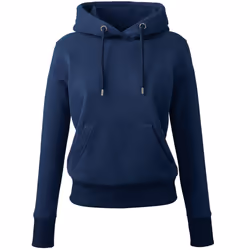 Anthem Womens/Ladies Organic Hoodie - XS, Navy