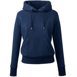 Anthem Womens/Ladies Organic Hoodie - XS, Navy