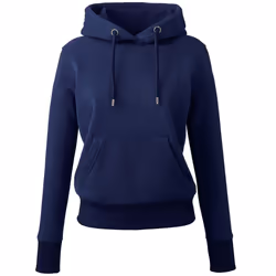 Anthem Womens/Ladies Organic Hoodie - M, Oxford Navy