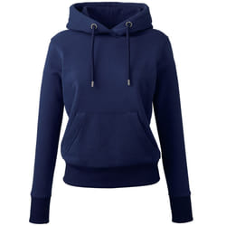 Anthem Womens/Ladies Organic Hoodie - M, Oxford Navy