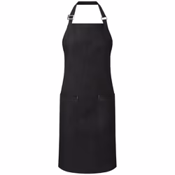 Premier Unisex Adult Organic Fairtrade Certified Denim Apron - One Size, Indigo Blue