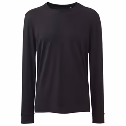 Anthem Mens Long-Sleeved T-Shirt - XS, Black
