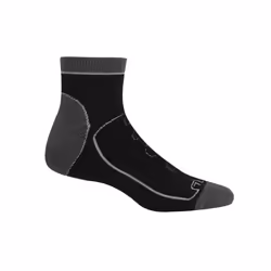 Regatta Mens Samaris Trail Ankle Socks (Pack of 2) - 9 UK-12 UK, Black/Dark Steel