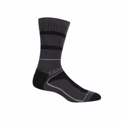 Regatta Mens Samaris 3 Season Socks (Pack of 2) - 6 UK-8 UK, Black/Dark Steel