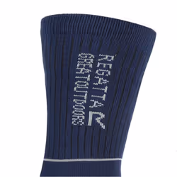 Regatta Mens Samaris 2 Season Socks (Pack of 2) - 6 UK-8 UK, Navy/Dark Red
