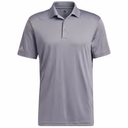 Adidas Mens Polo Shirt - M, Grey