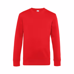 B&C Mens King Sweatshirt - XS, Red