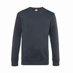 B&C Mens King Sweatshirt - L, Asphalt