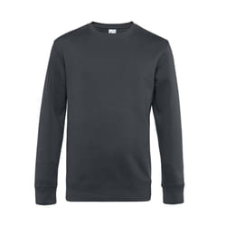 B&C Mens King Sweatshirt - L, Asphalt