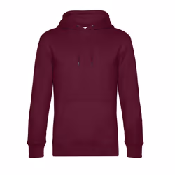 B&C Mens King Hoodie - S, Cherry Red