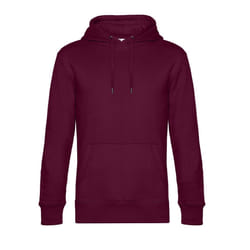 B&C Mens King Hoodie - S, Cherry Red