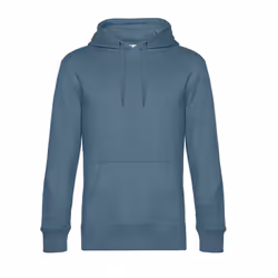B&C Mens King Hoodie - 3XL, Dusky Blue