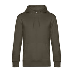 B&C Mens King Hoodie - S, Khaki