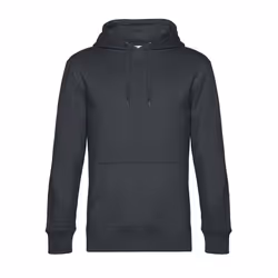 B&C Mens King Hoodie - L, Asphalt