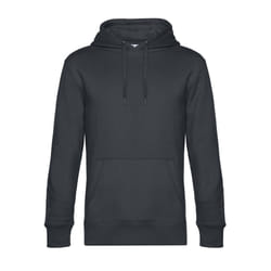 B&C Mens King Hoodie - M, Asphalt