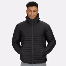 Regatta Mens Honestly Made Recycled Thermal Padded Jacket - S, Black