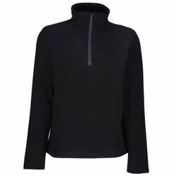 Regatta Mens Honestly Made Recycled Half Zip Fleece - L, Black