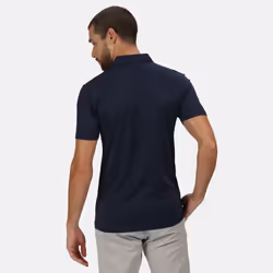 Regatta Mens Honestly Made Recycled Polo Shirt - 2XL, Navy