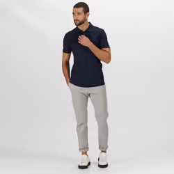 Regatta Mens Honestly Made Recycled Polo Shirt - 2XL, Navy