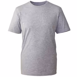 Anthem Mens Marl Organic T-Shirt - XS, Grey