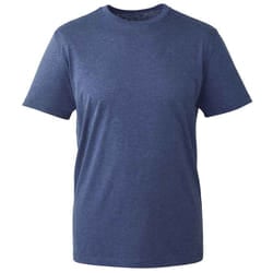 Anthem Mens Marl Organic T-Shirt - XS, Navy