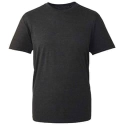 Anthem Mens Marl Organic T-Shirt - XS, Black